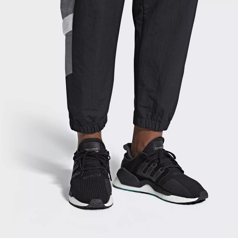 Adidas EQT Support 91/18 Tenis Negros Para Hombre (MX-68415)